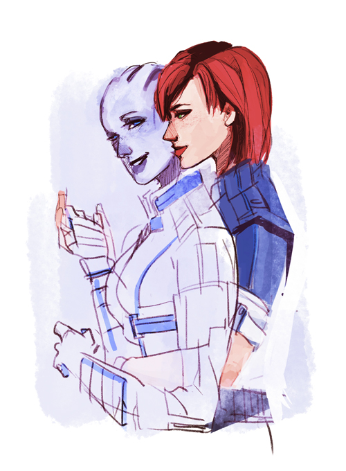 Commander Shepard (Commander Shepard (Female)) Rule 34 Image