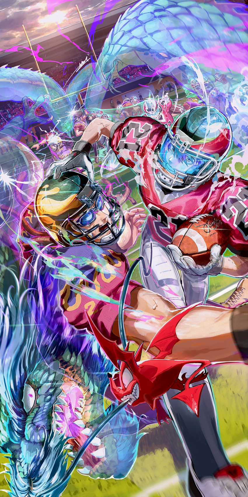 Kobayakawa Sena (Eyeshield 21) Rule 34 Image