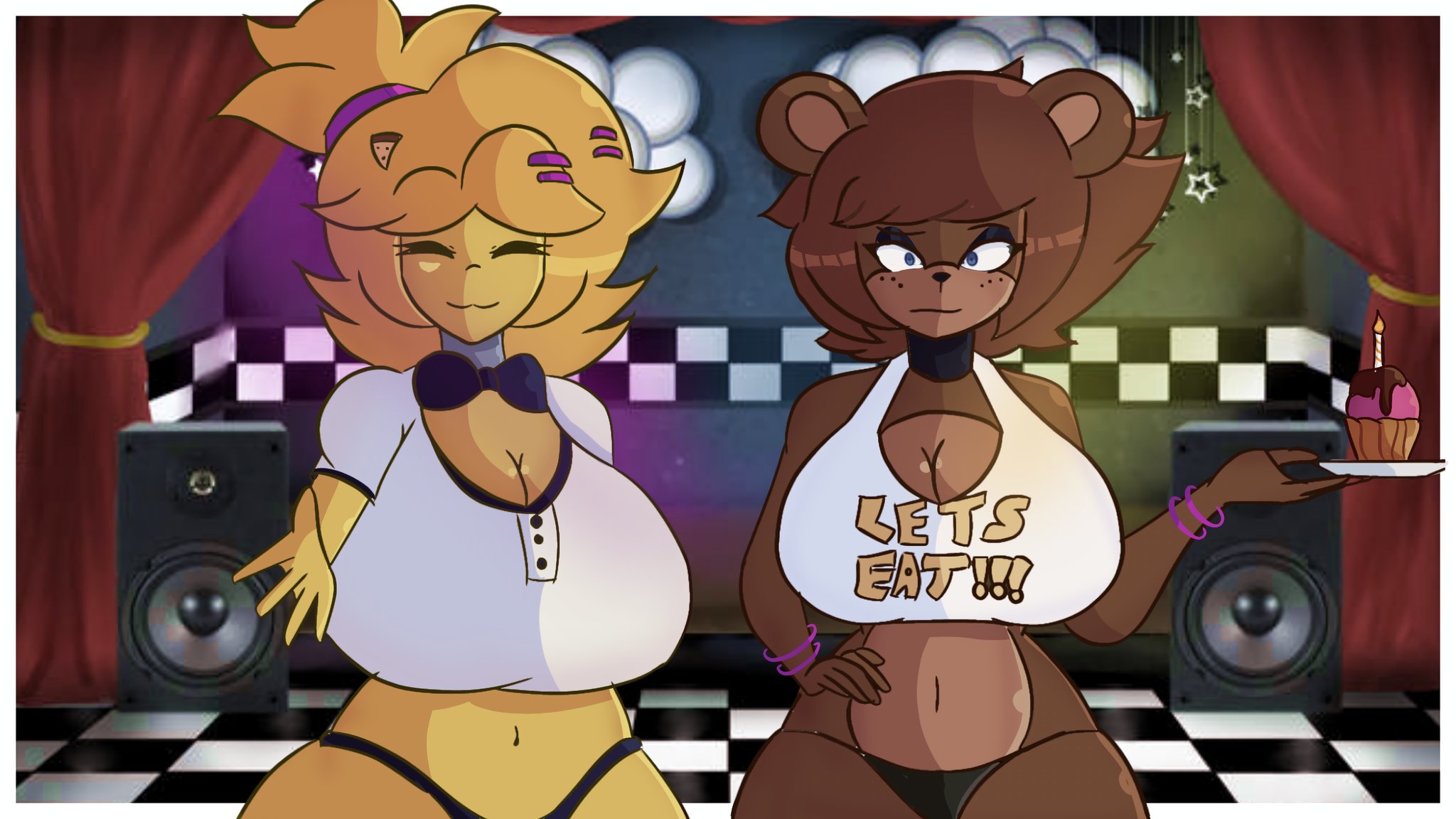 Chica (Cally3d) Rule 34 Image