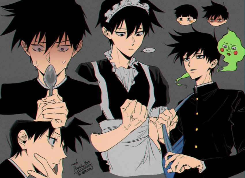Ekubo (Mob Psycho 100) Rule 34 Image