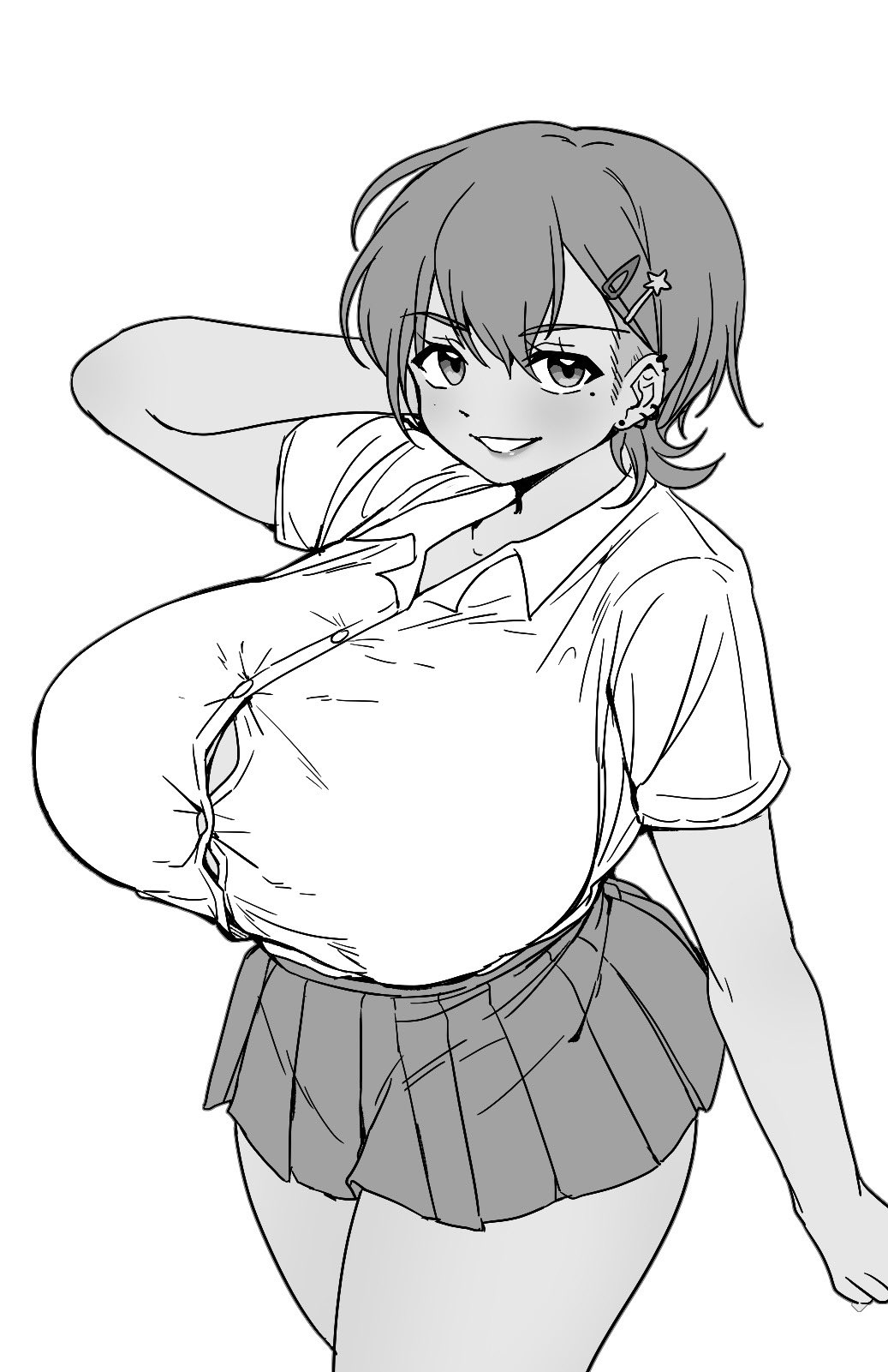 Arm Behind Head Rule 34 Image