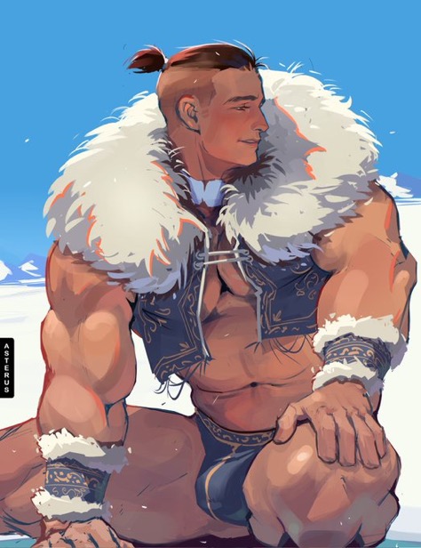 Sokka (Avatar: The Last Airbender) Rule 34 Image