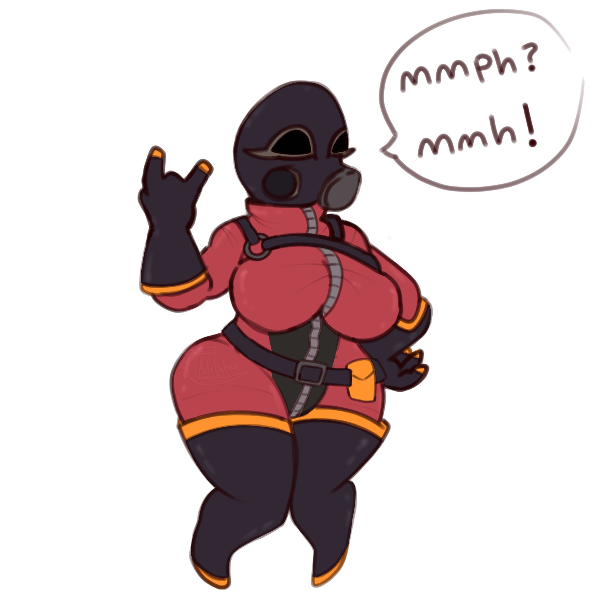 Fem Pyro (Valve (Company)) Rule 34 Image