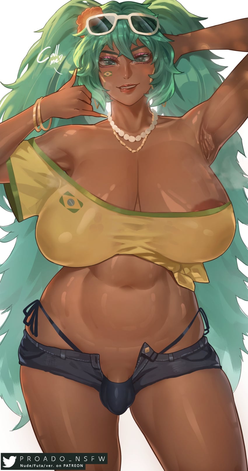 Brazilian Miku (Vocaloid) Rule 34 Image