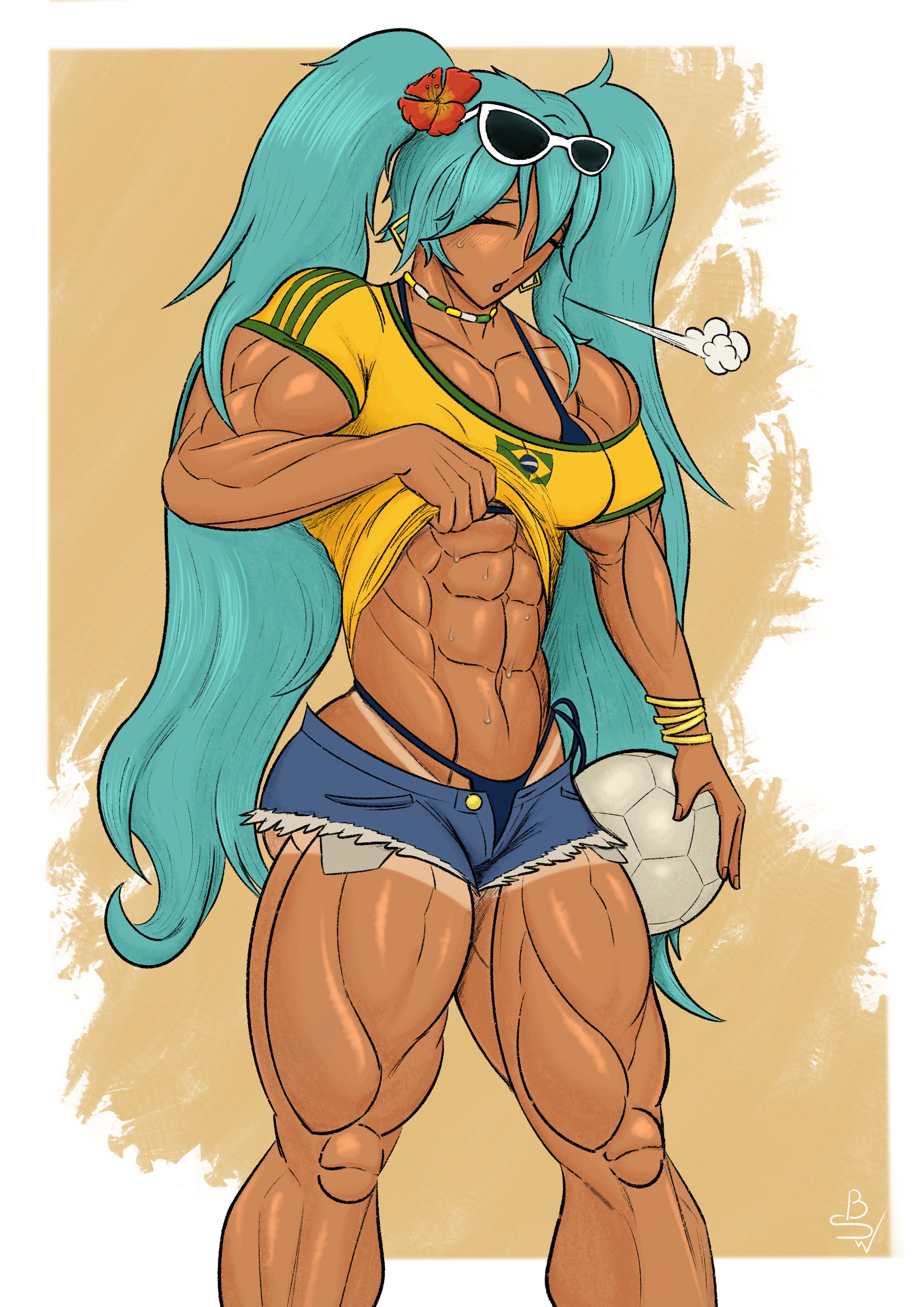Brazilian Miku (Vocaloid) Rule 34 Image