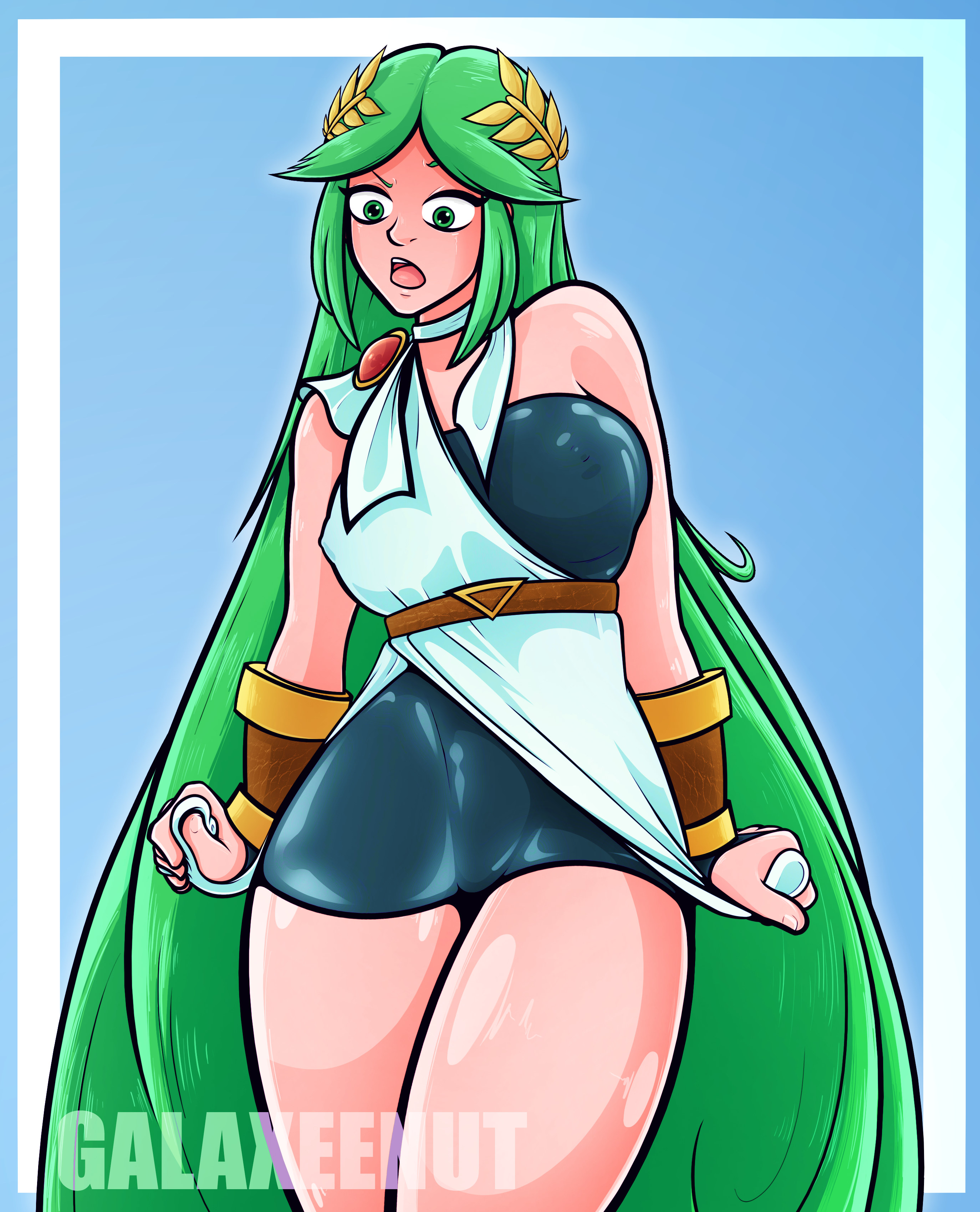Palutena (Kid Icarus) Rule 34 Image