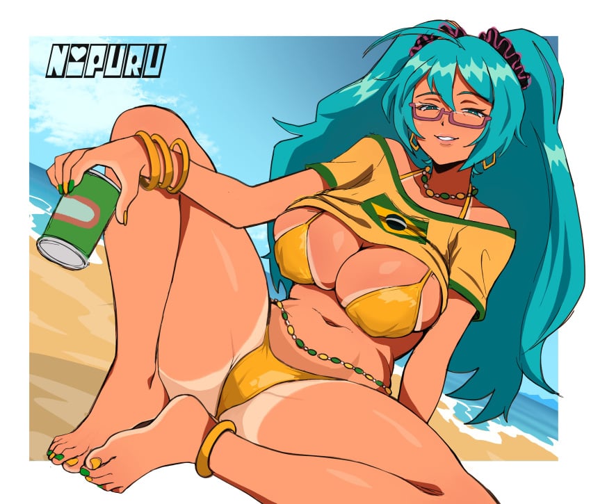 Brazilian Miku (Vocaloid) Rule 34 Image
