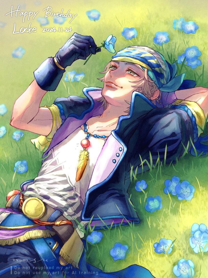 Locke Cole (Final Fantasy) Rule 34 Image