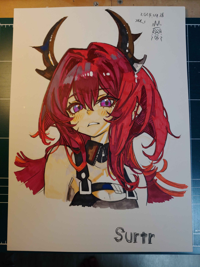 Surtr (Arknights) Rule 34 Image