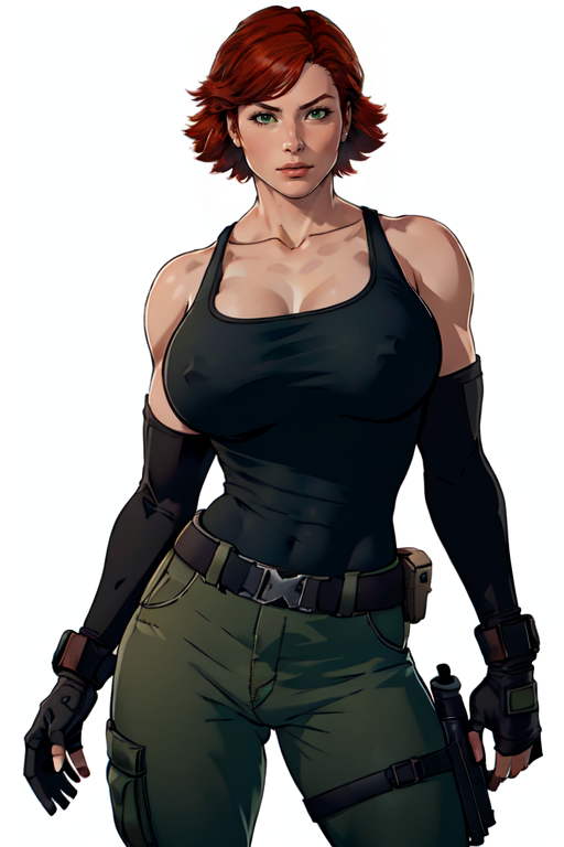 Meryl Silverburgh (Metal Gear Solid) Rule 34 Image