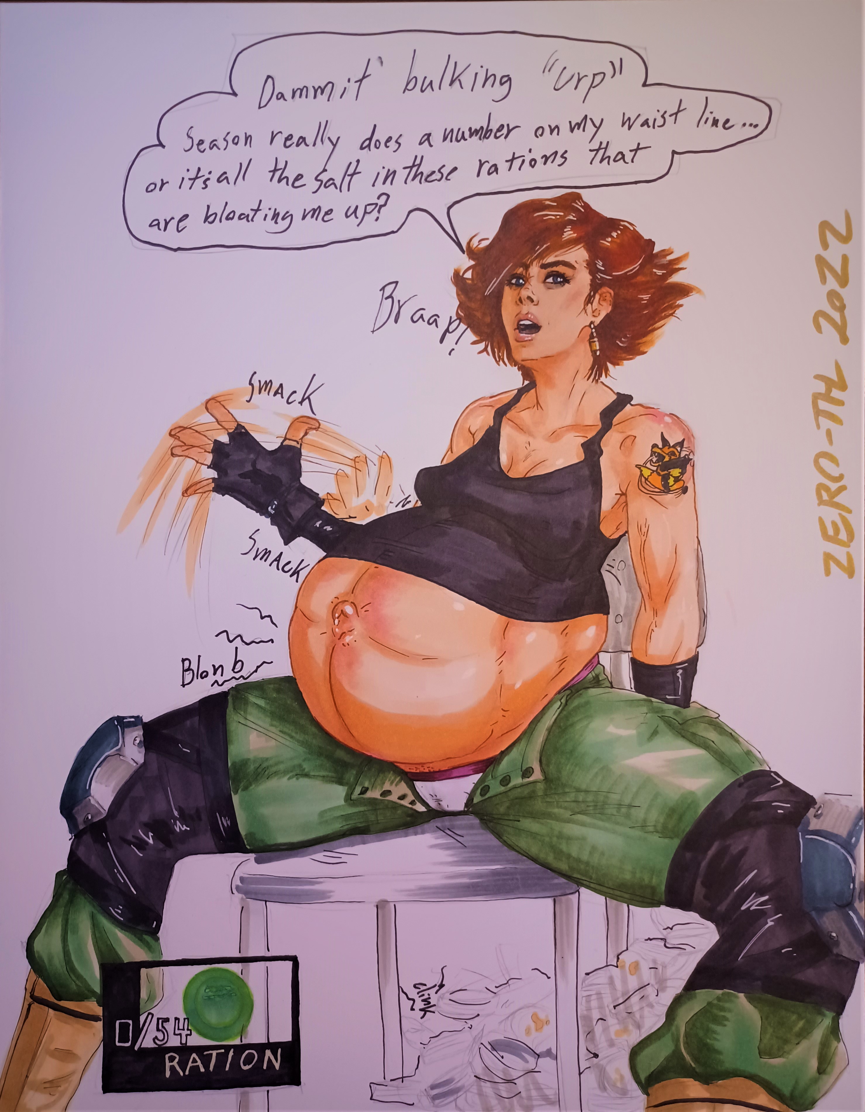 Meryl Silverburgh (Metal Gear) Rule 34 Image