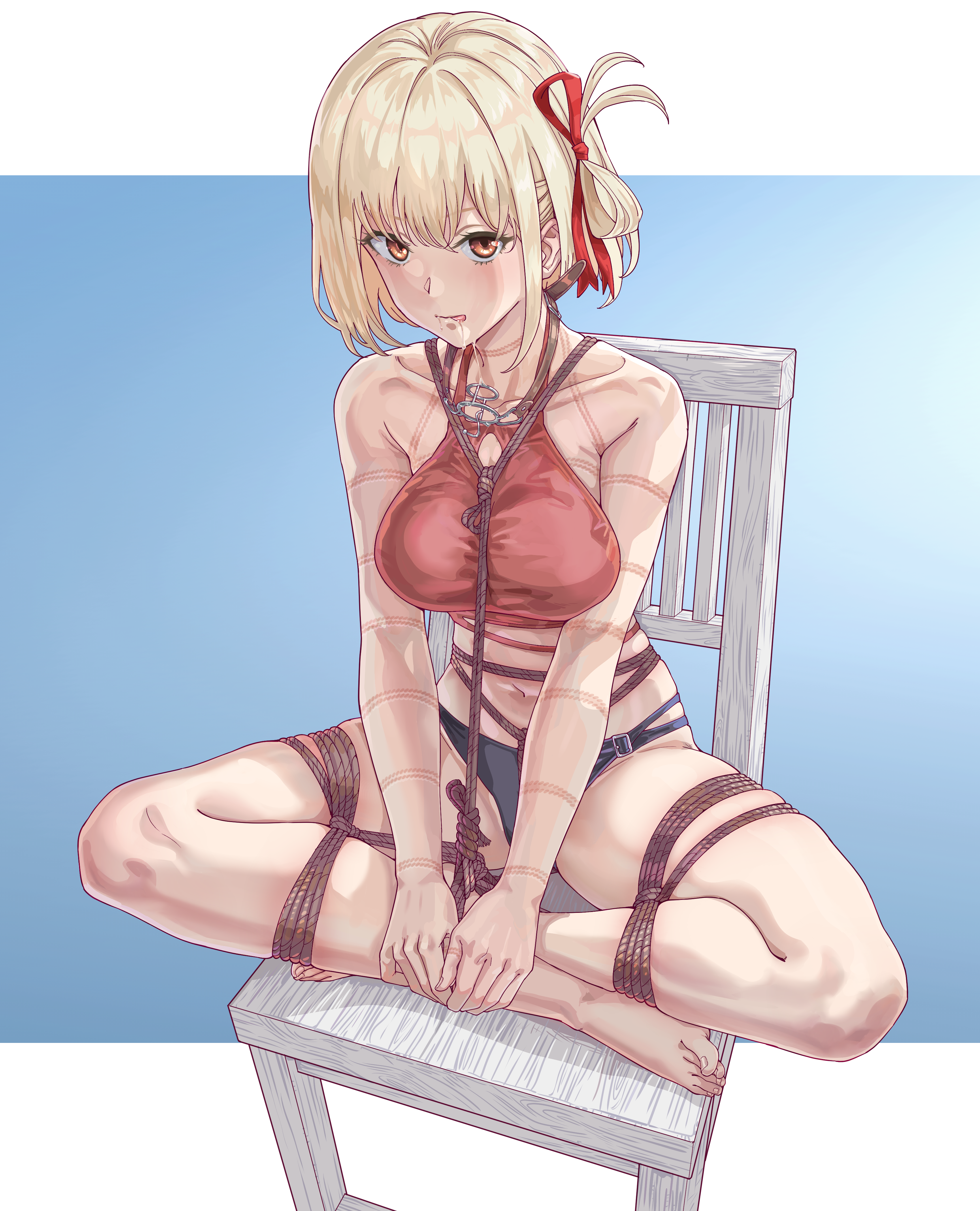 Nishikigi Chisato (Lycoris Recoil) Rule 34 Image