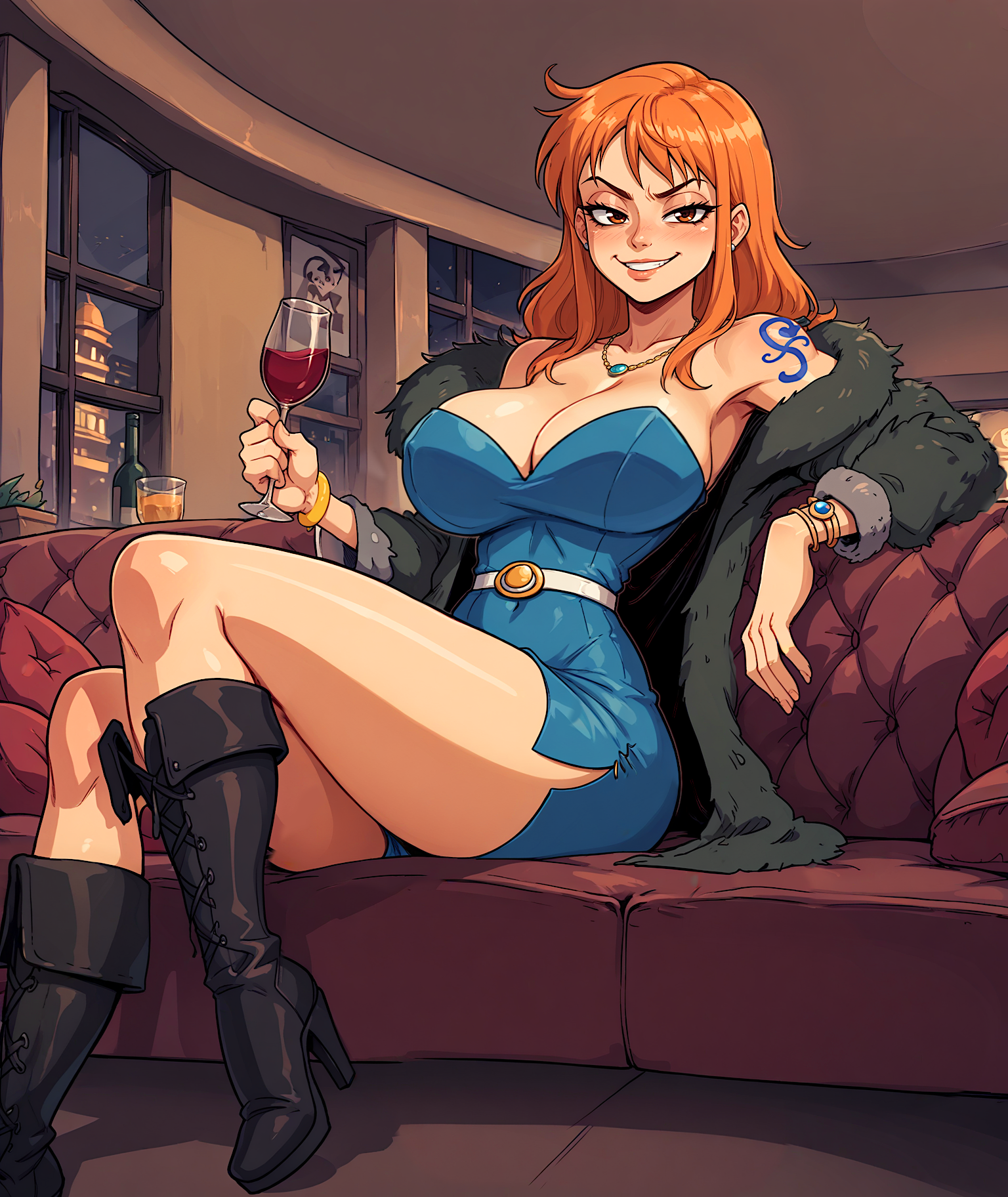 Nami (One Piece) Rule 34 Image