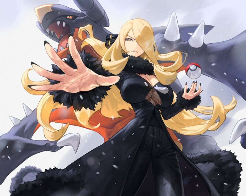 Cynthia (Pokemon) Rule 34 Image