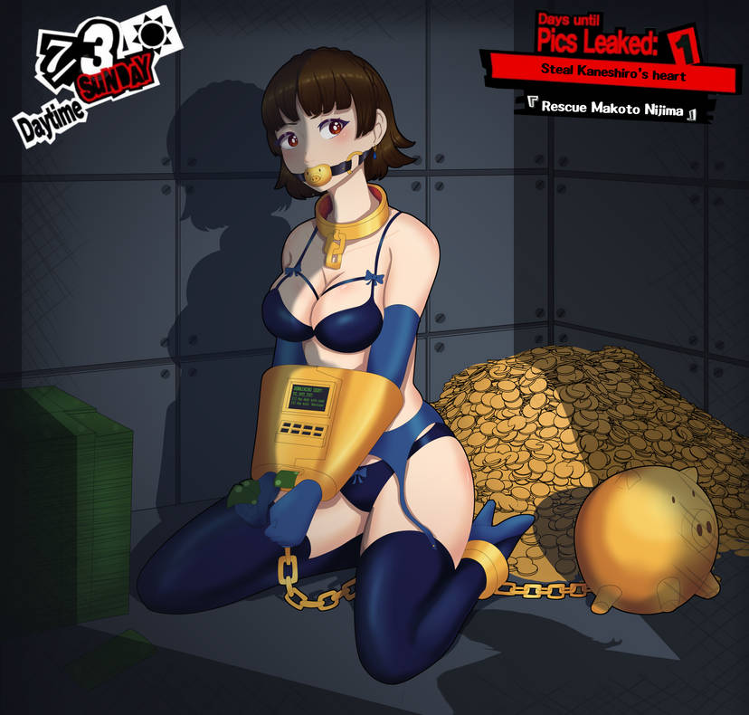 Makoto Niijima (Persona) Rule 34 Image