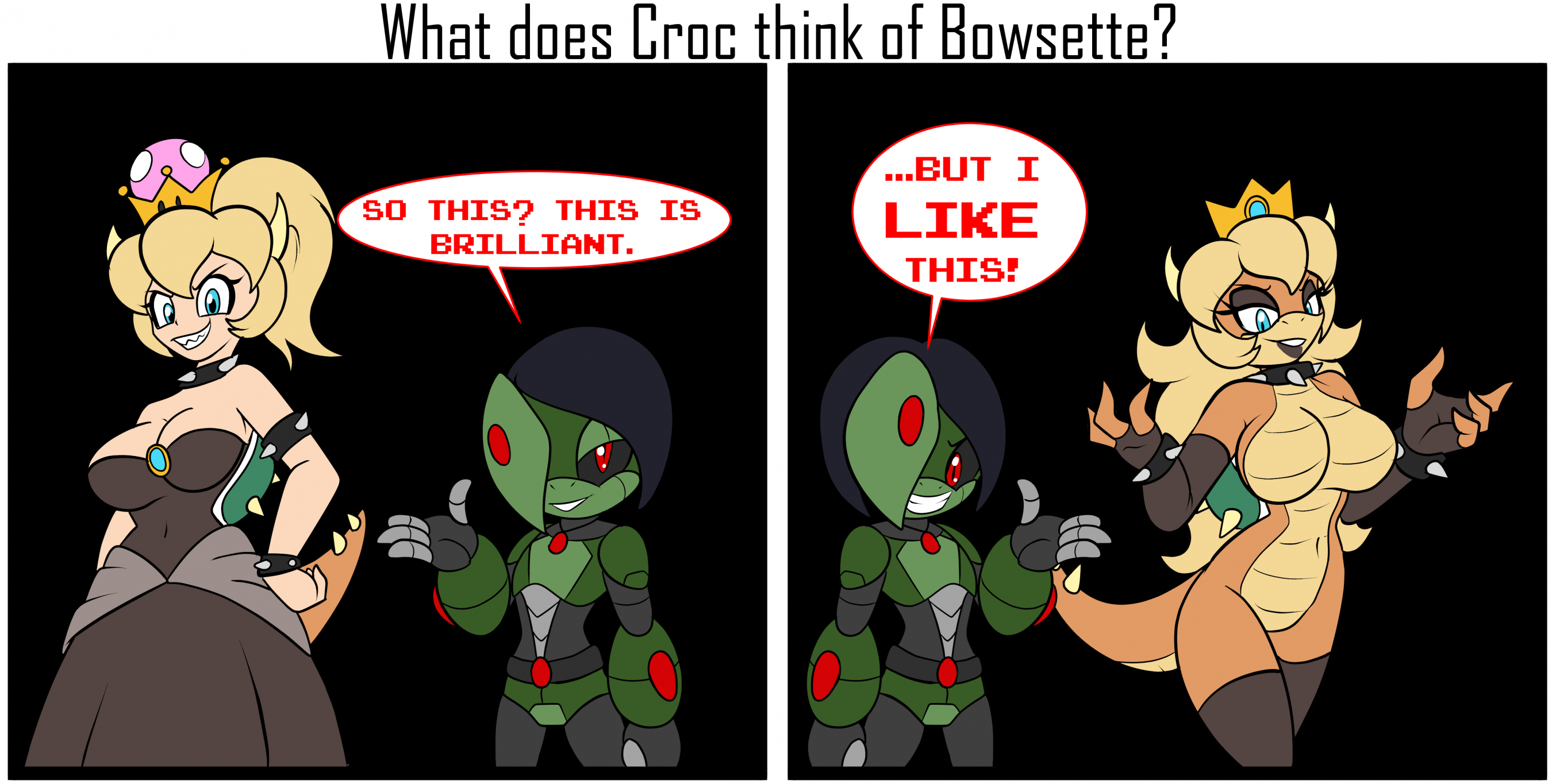 Bowsette (Mario (Series)) Rule 34 Image