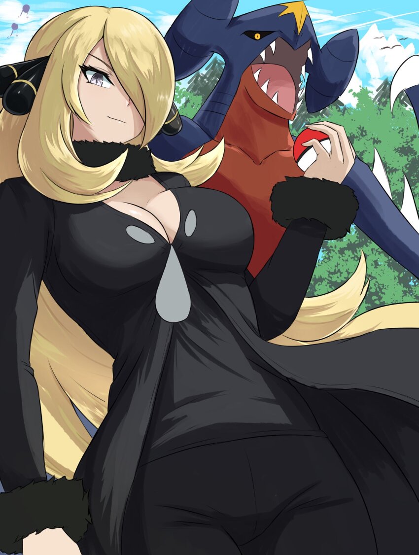Cynthia (Pokemon) Rule 34 Image