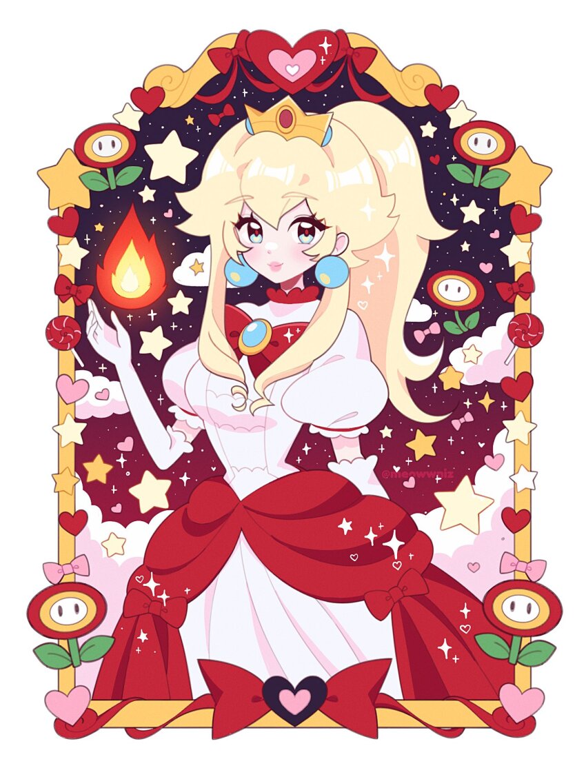 Fire Peach (Mario (Series)) Rule 34 Image