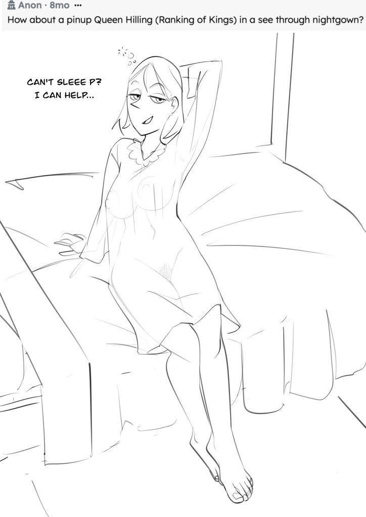 Queen Hilling (Ousama Ranking) Rule 34 Image