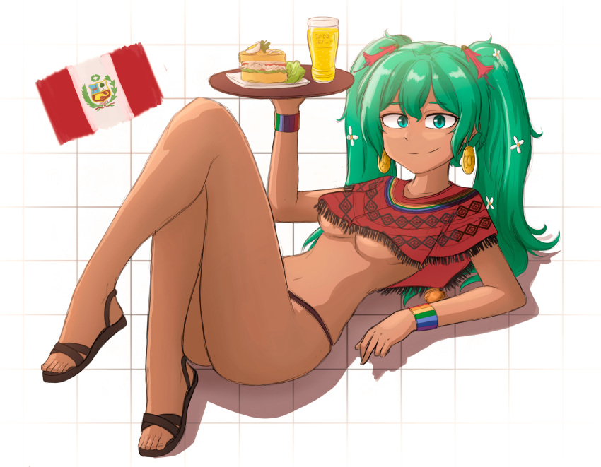 Hatsune Miku (Inca Kola) Rule 34 Image