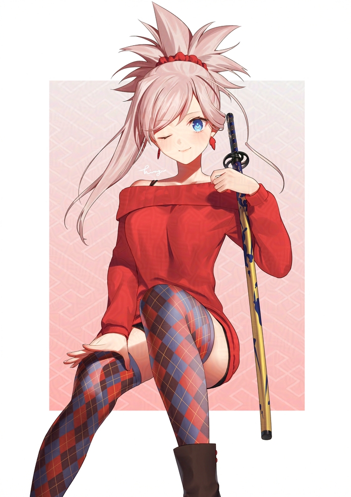 Miyamoto Musashi (Fate) Rule 34 Image