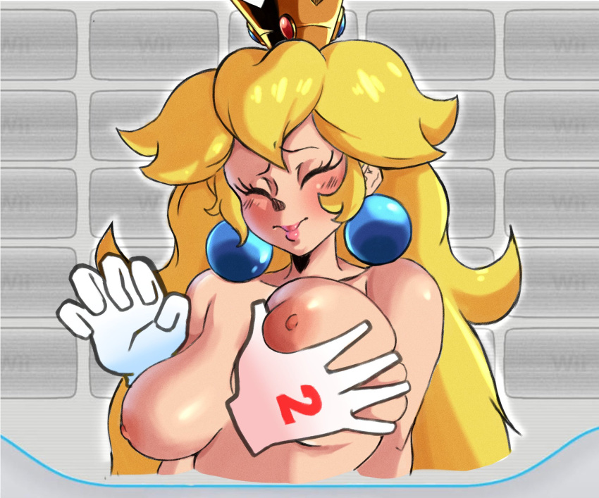 Princess Peach (Mario (Series)) Rule 34 Image