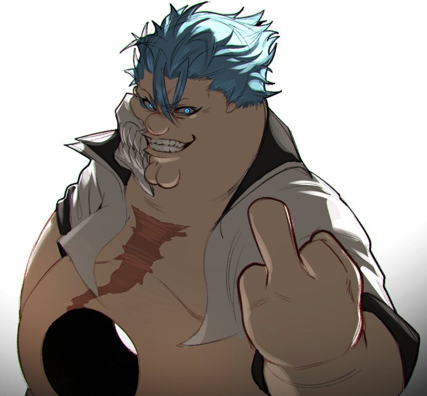 Grimmjow Jaegerjaquez (Bleach) Rule 34 Image