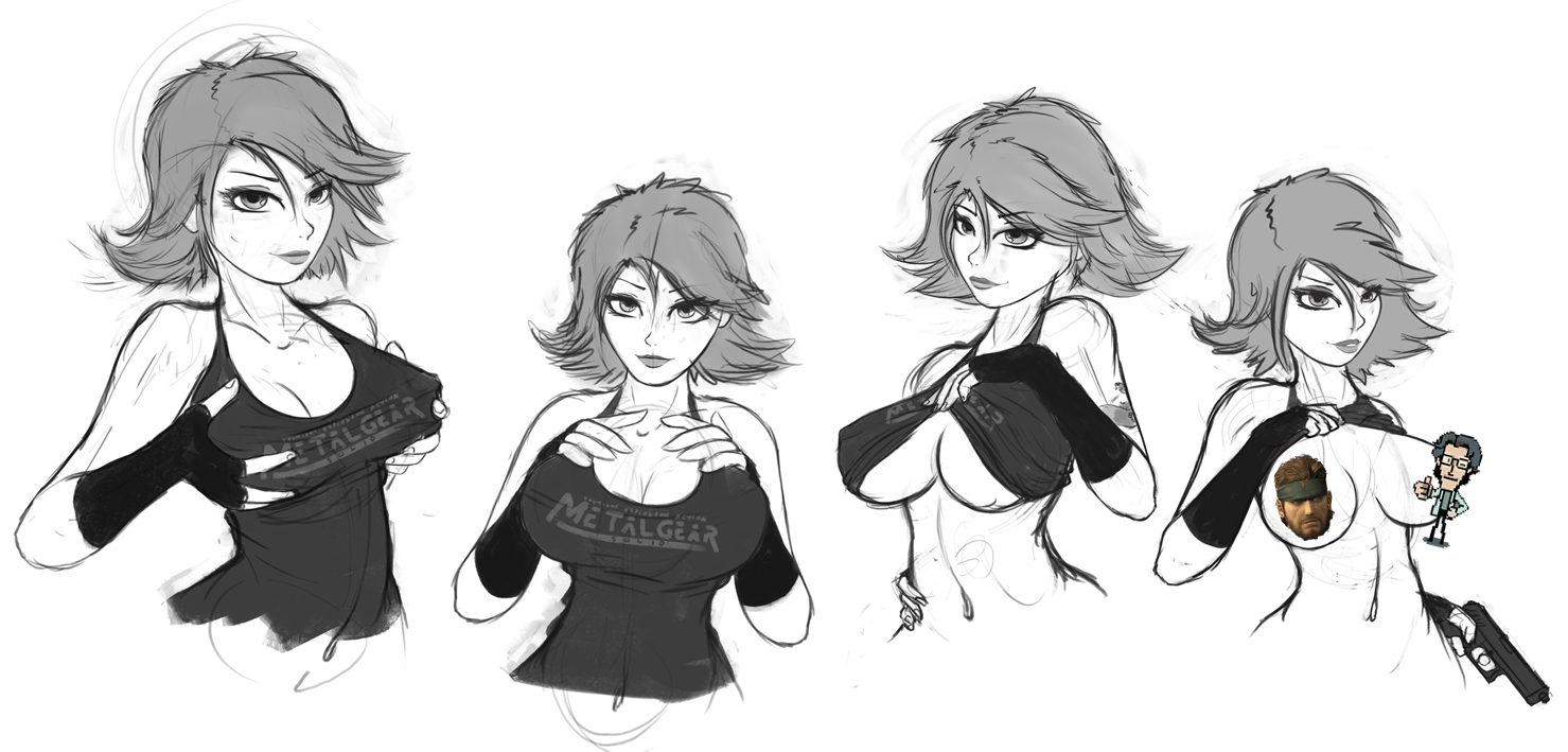 Meryl Silverburgh (Metal Gear) Rule 34 Image