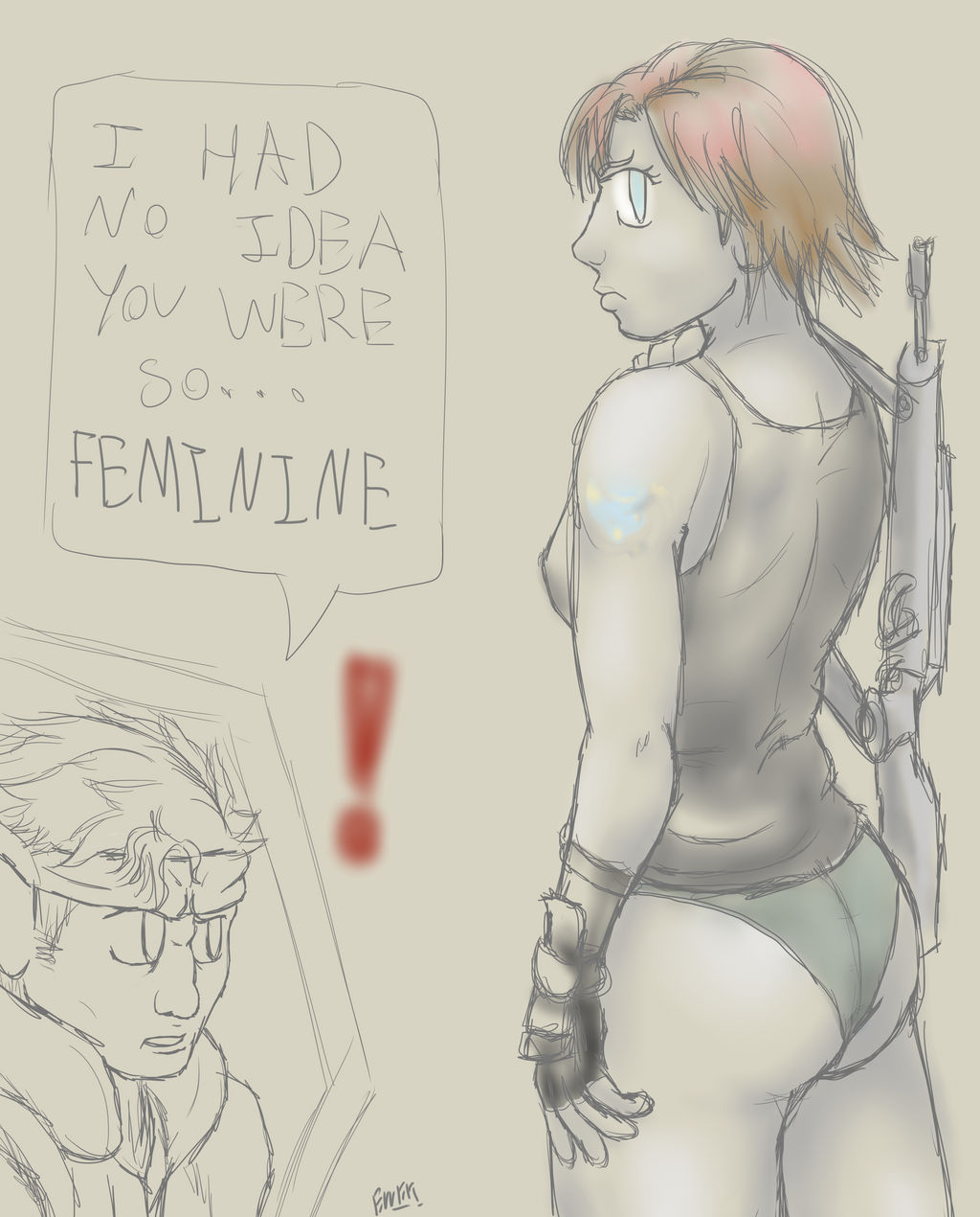Meryl Silverburgh (Metal Gear) Rule 34 Image