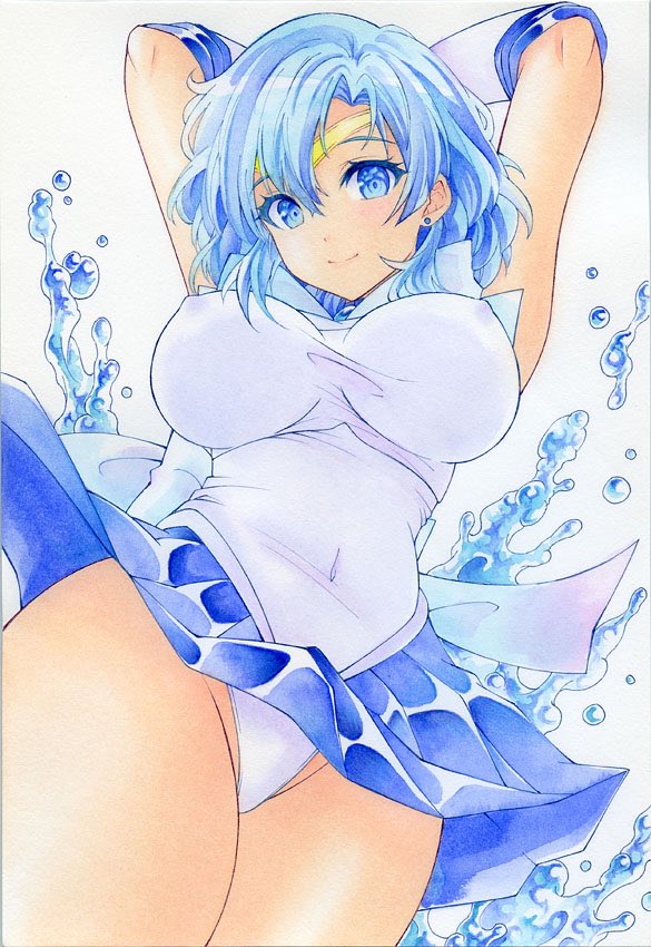 Sailor Mercury (Bishoujo Senshi Sailor Moon) Rule 34 Image