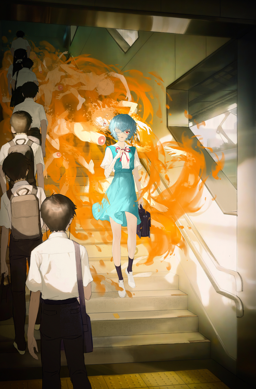 Ayanami Rei (Neon Genesis Evangelion) Rule 34 Image