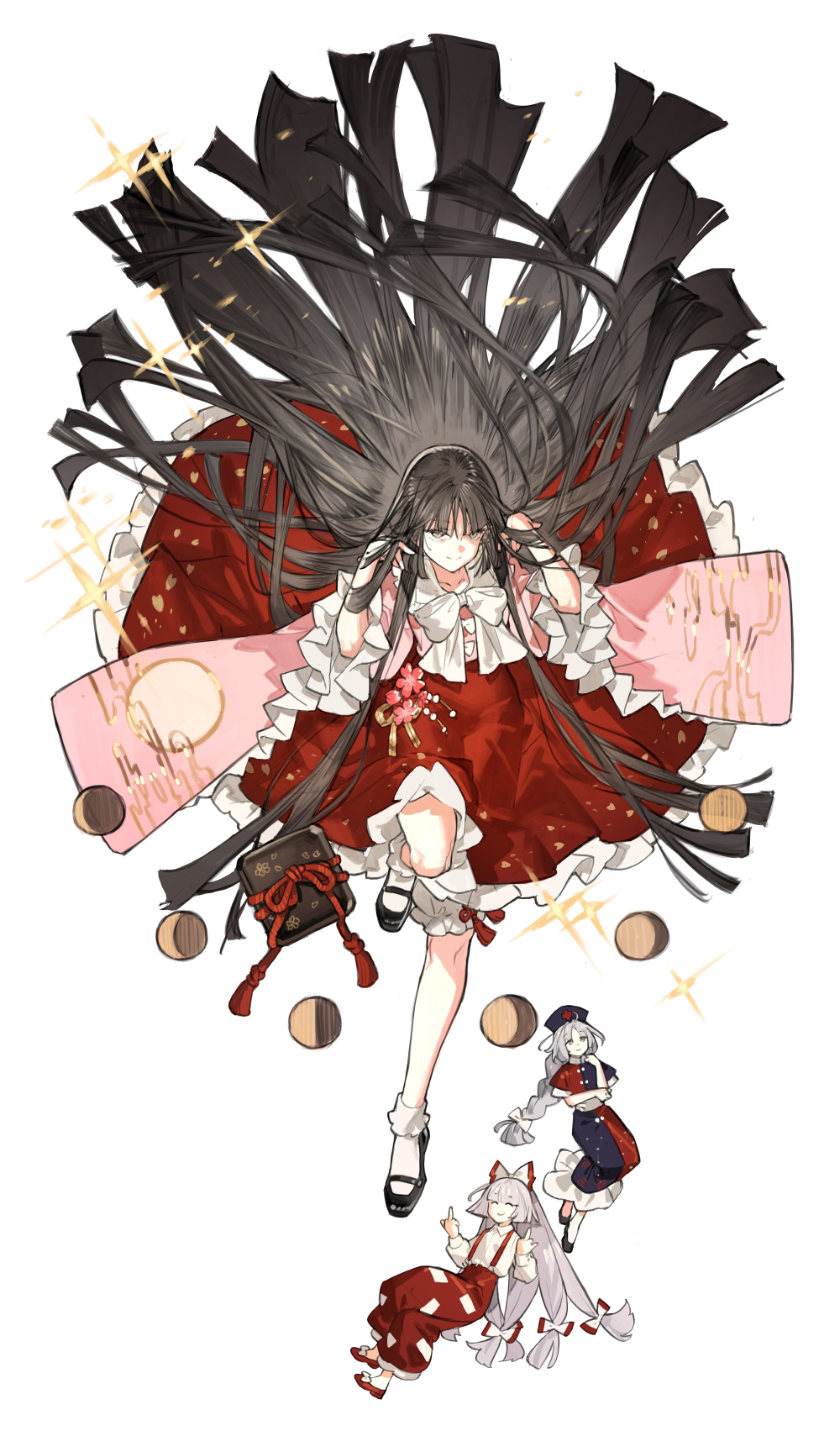 Fujiwara No Mokou (Touhou) Rule 34 Image