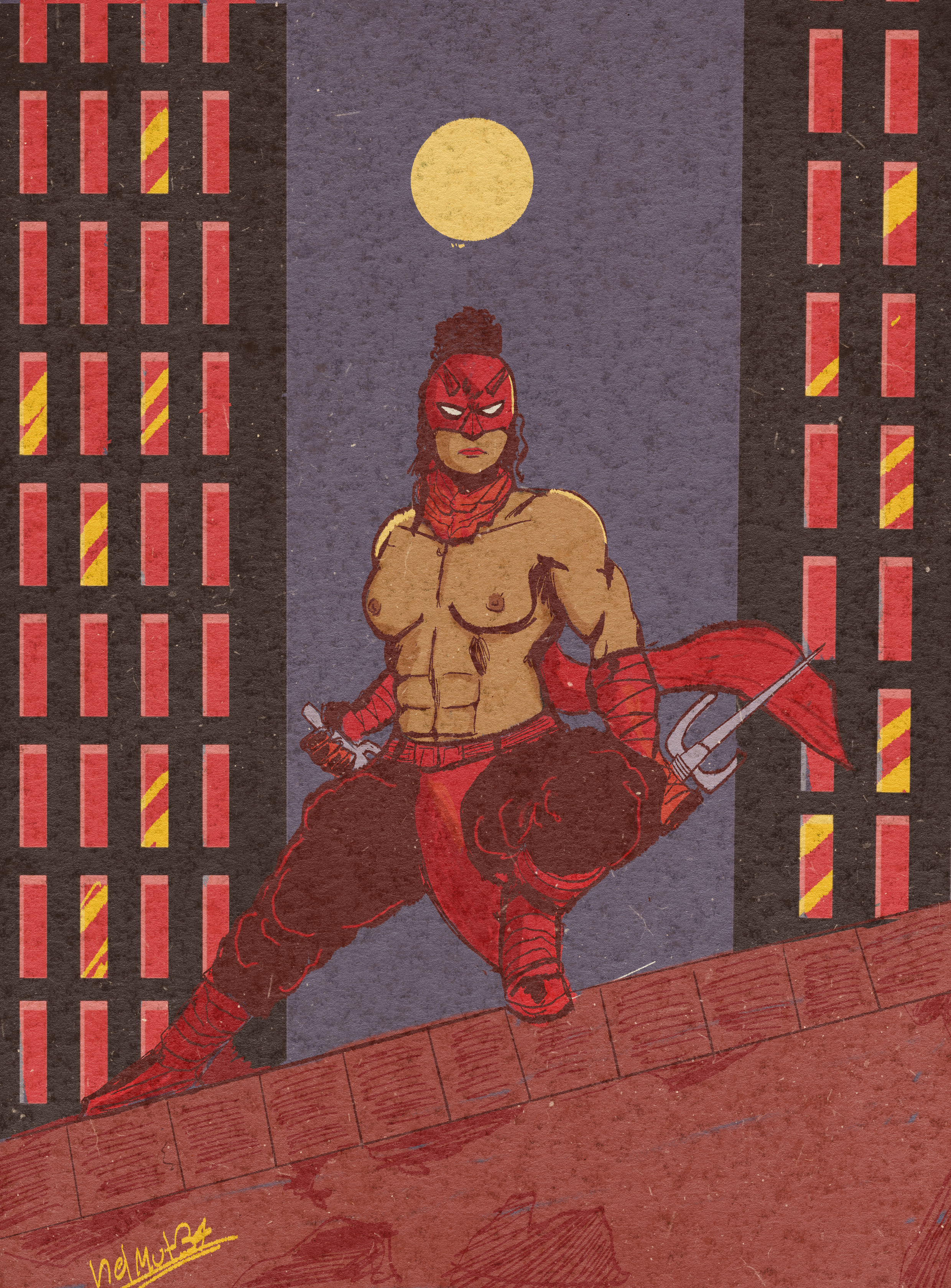Elektra Natchios (Daredevil (Series)) Rule 34 Image