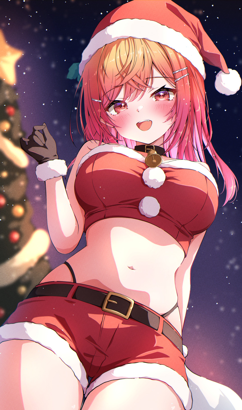 Ichijou Ririka (Christmas) Rule 34 Image