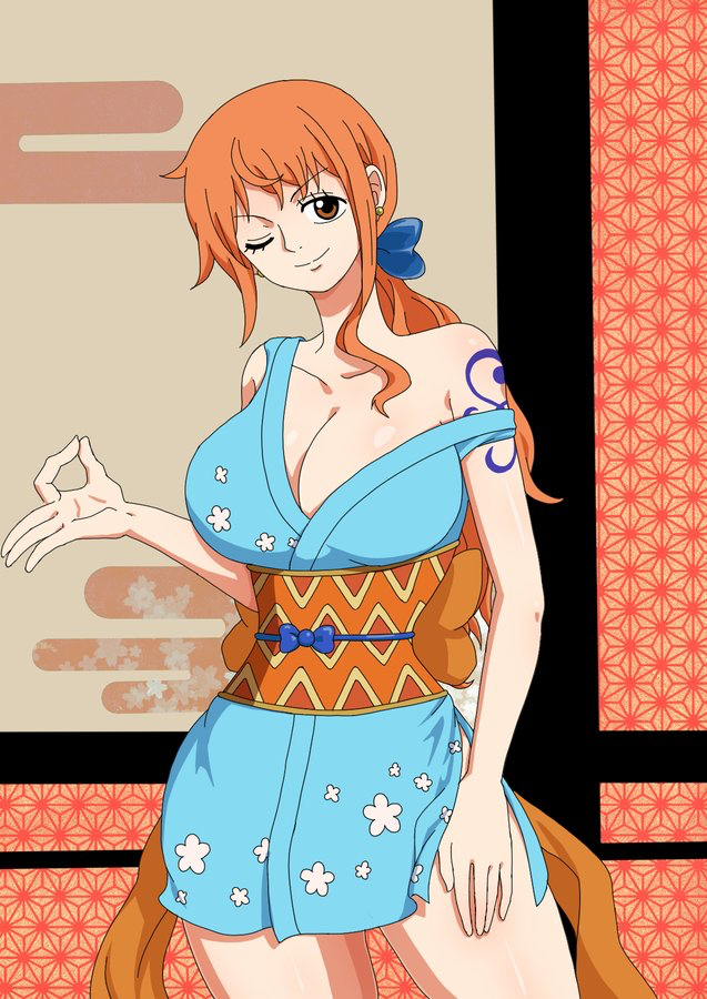 Nami (One Piece) Rule 34 Image
