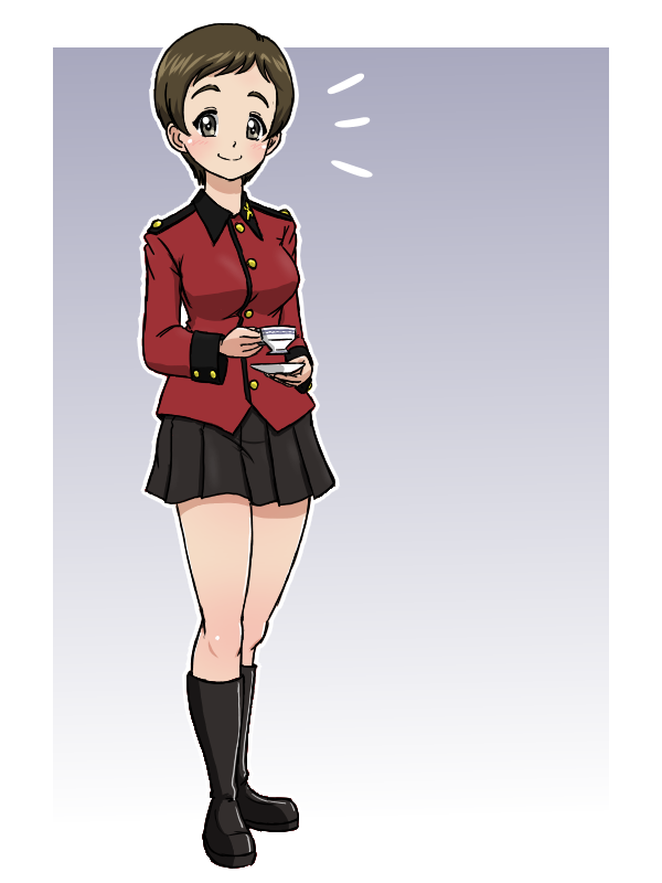 Kojima Emi (Girls Und Panzer) Rule 34 Image