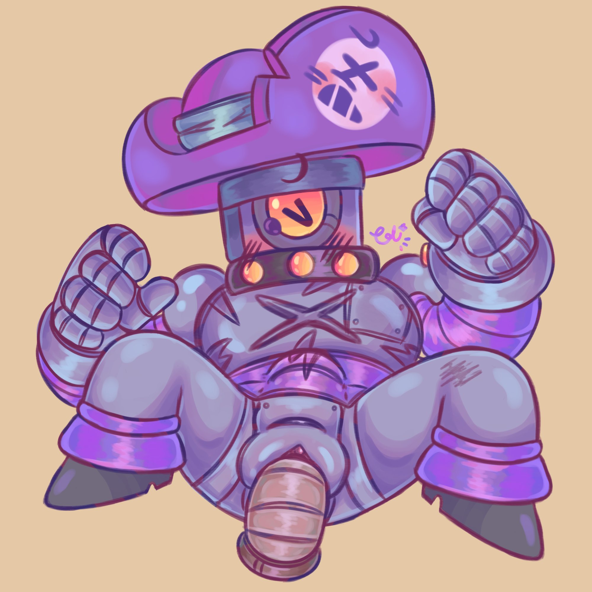 Darryl (Brawl Stars) Rule 34 Image