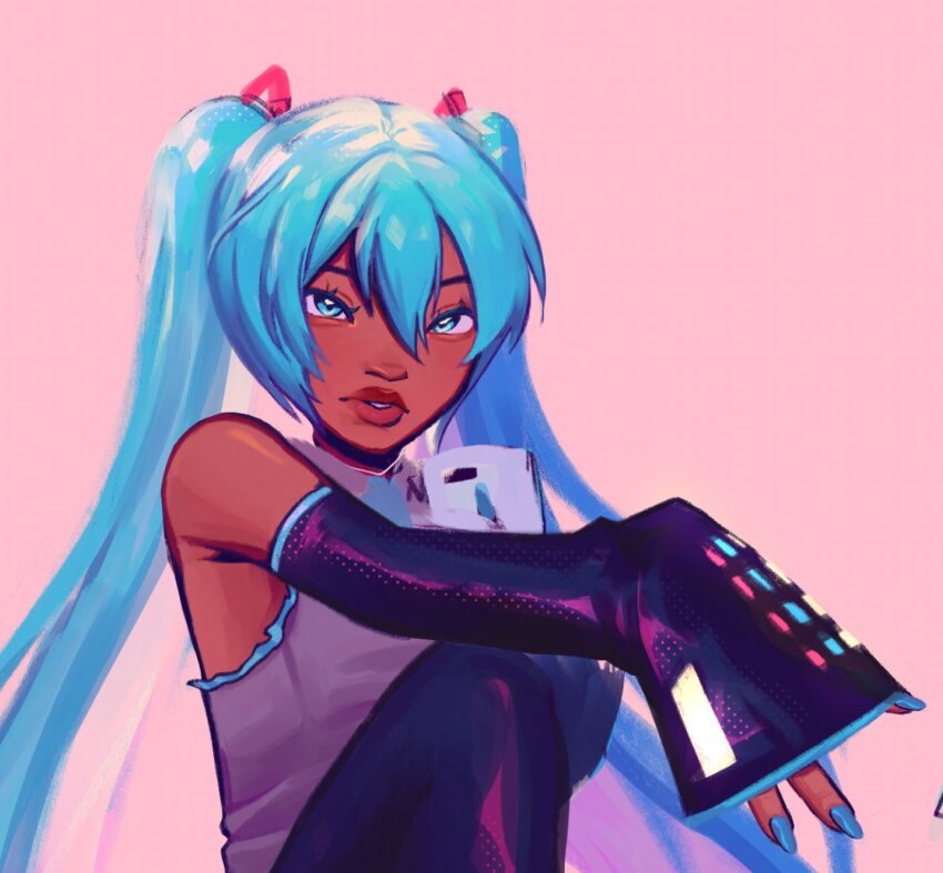 Hatsune Miku (Vocaloid) Rule 34 Image