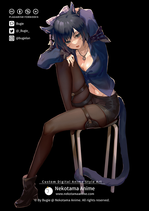Miqo'Te (Final Fantasy) Rule 34 Image