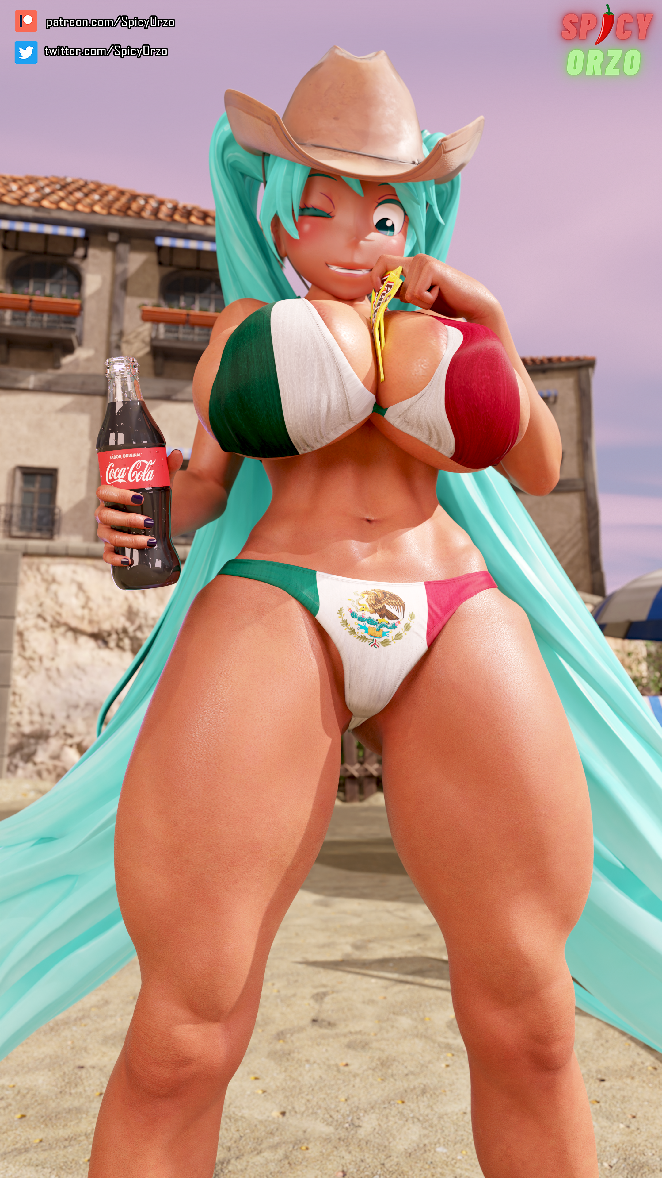 Hatsune Miku (Coca-Cola) Rule 34 Image