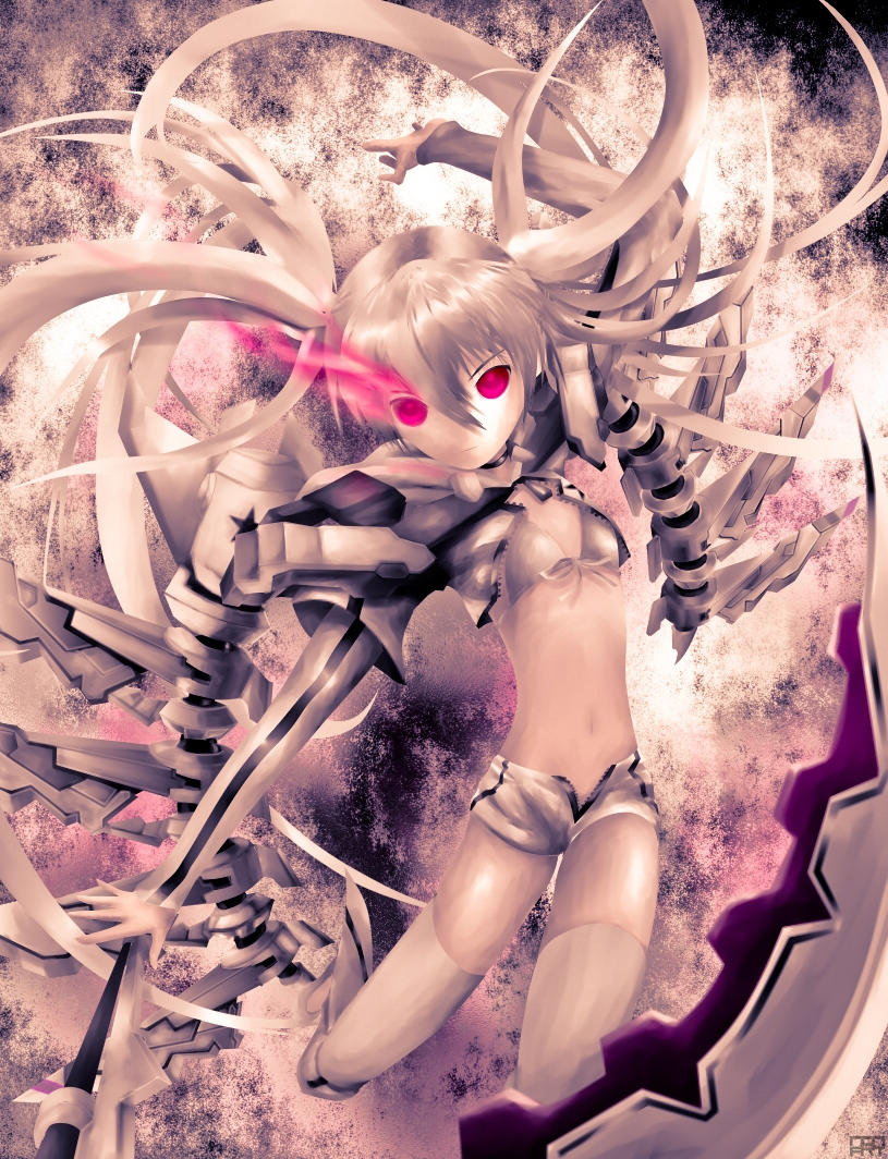 White Rock Shooter (Black Rock Shooter) Rule 34 Image