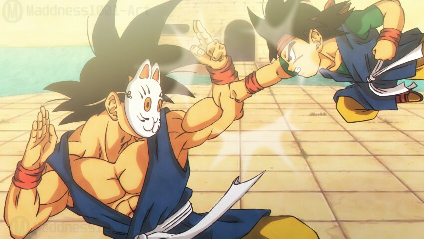 Son Goku (Dragon Ball) Rule 34 Image
