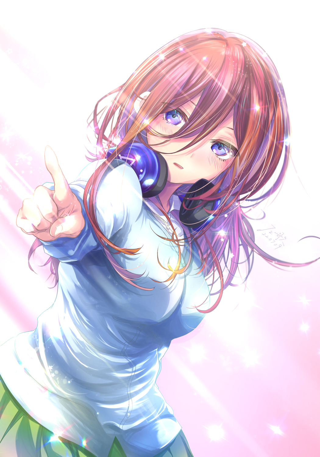 Nakano Miku (Go-Toubun No Hanayome) Rule 34 Image