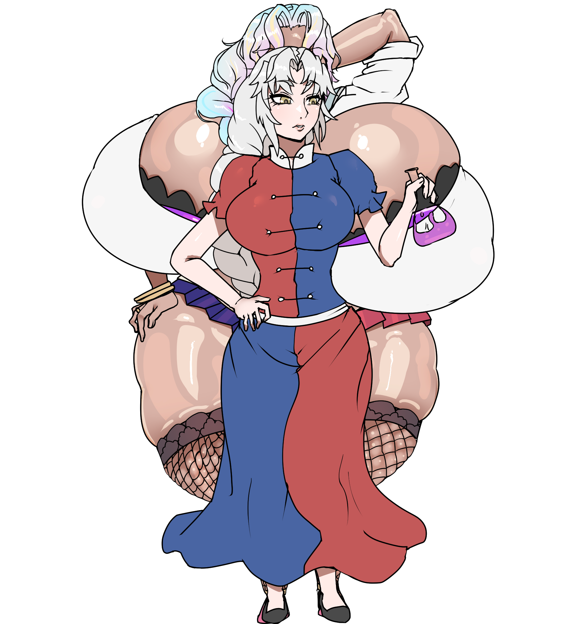 Eirin Yagokoro (Touhou) Rule 34 Image