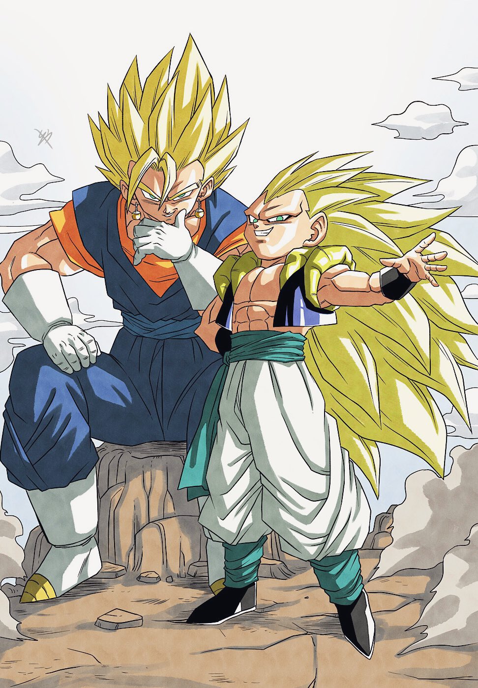 Gotenks (Dragon Ball) Rule 34 Image