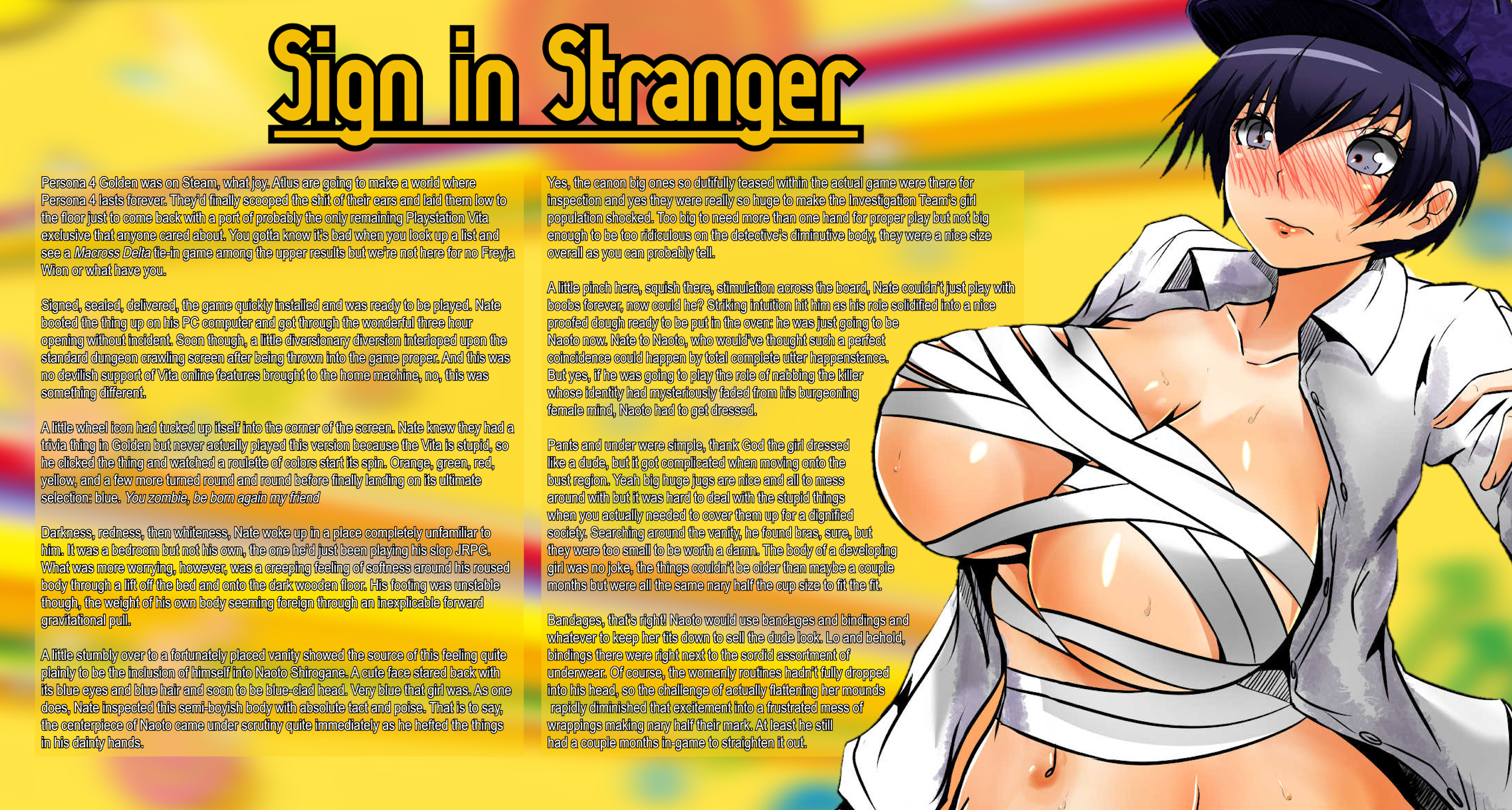 Shirogane Naoto (Persona) Rule 34 Image