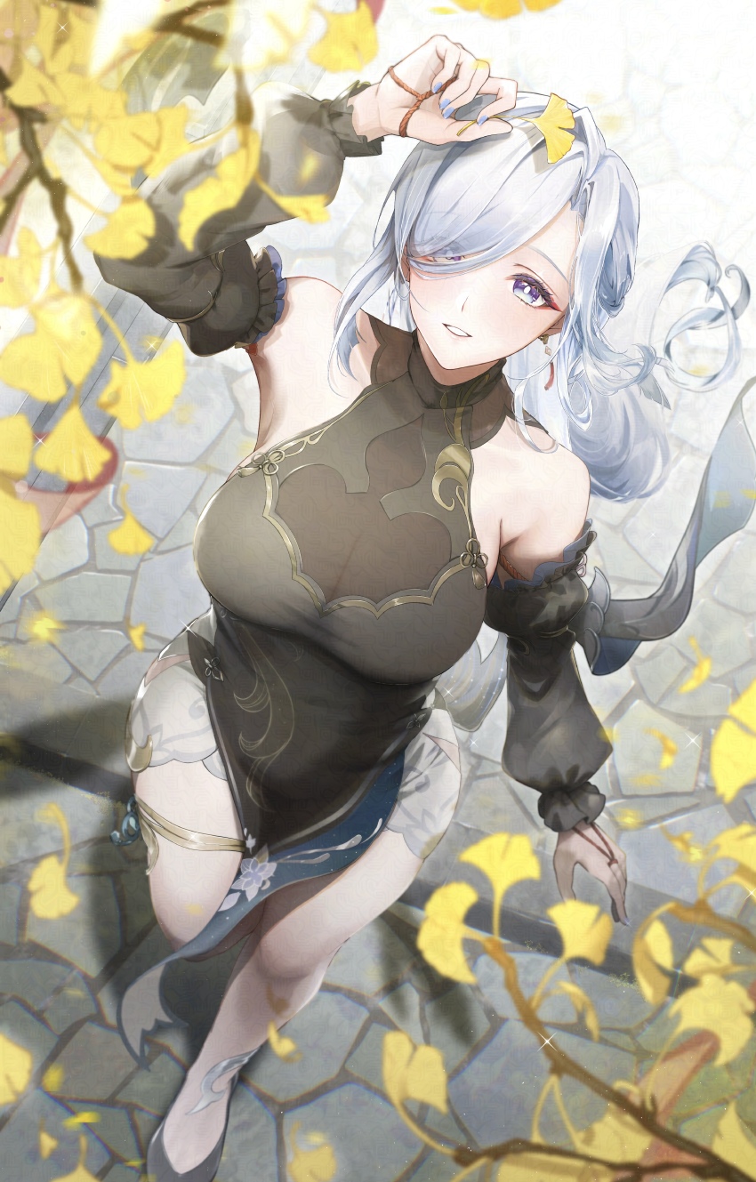 Shenhe (Frostflower Dew) (Genshin Impact) Rule 34 Image