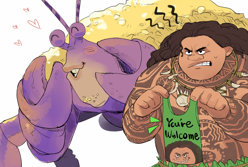 Maui (Moana) Rule 34 Image