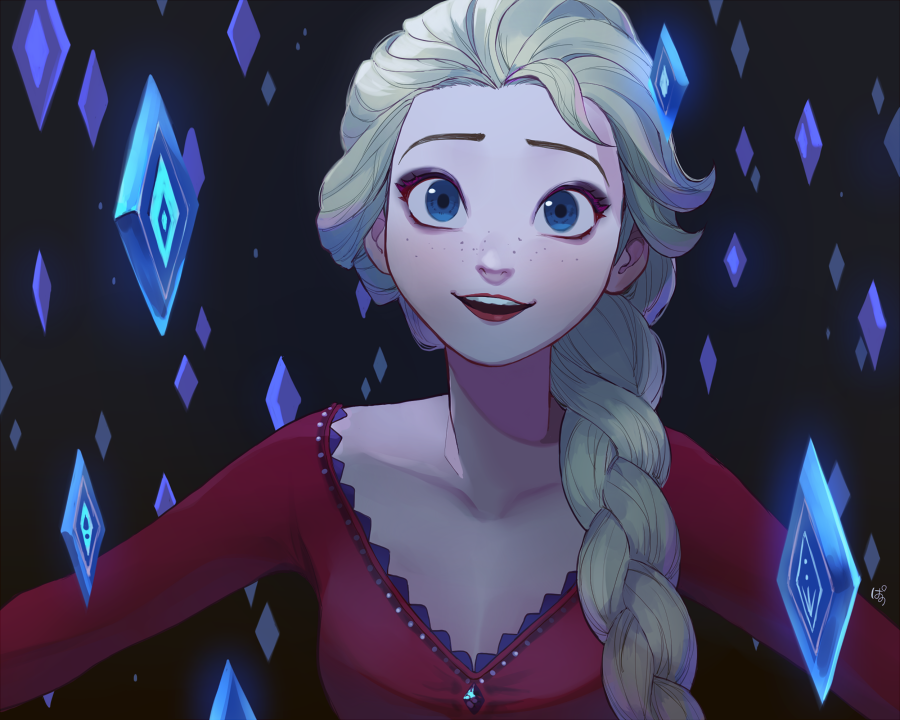Elsa (Frozen) Rule 34 Image