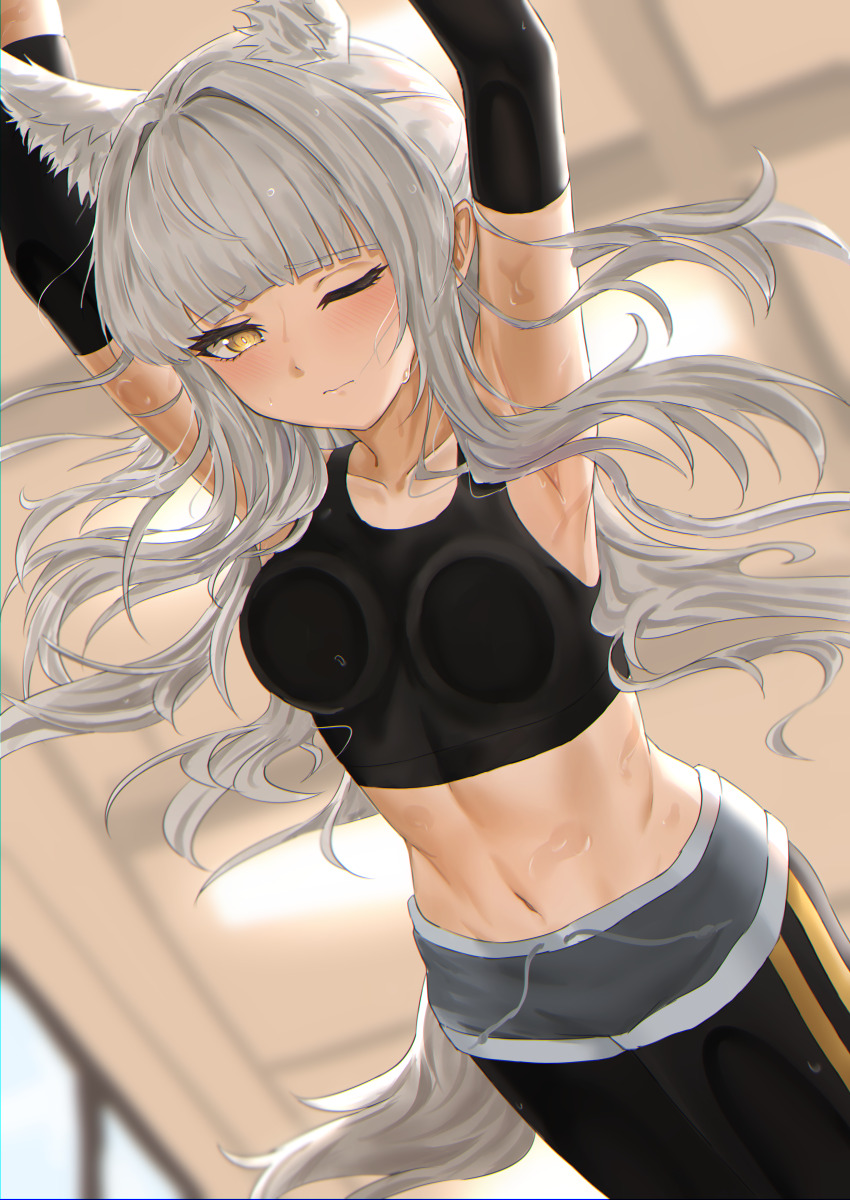 Platinum (Arknights) Rule 34 Image
